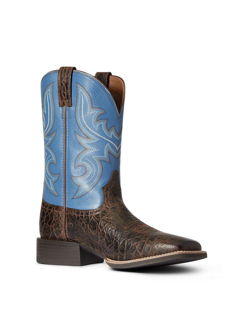 Bottes Western Ariat Sport Cow Country Marron | 780239PYZ