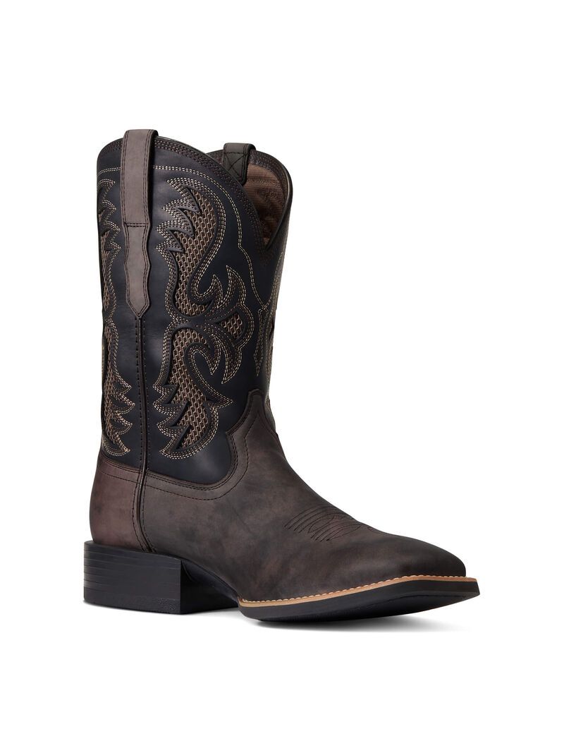 Bottes Western Ariat Sport Fresco Venttek Marron | 703564RCK