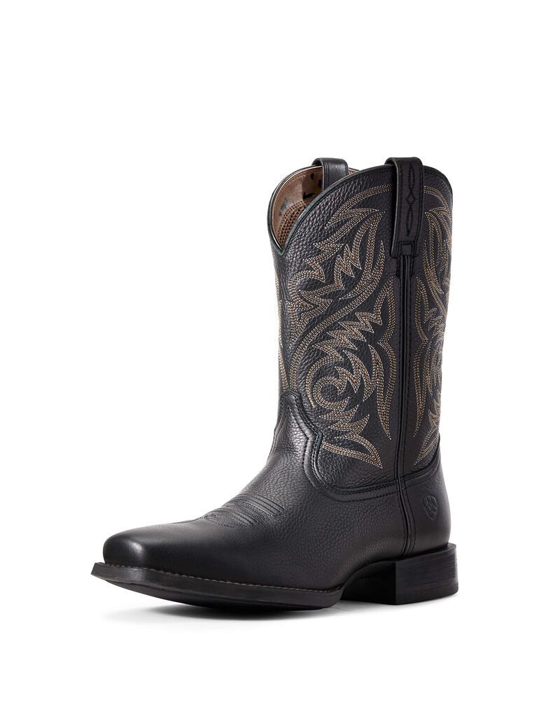 Bottes Western Ariat Sport Herdsman Noir | 564139ABW