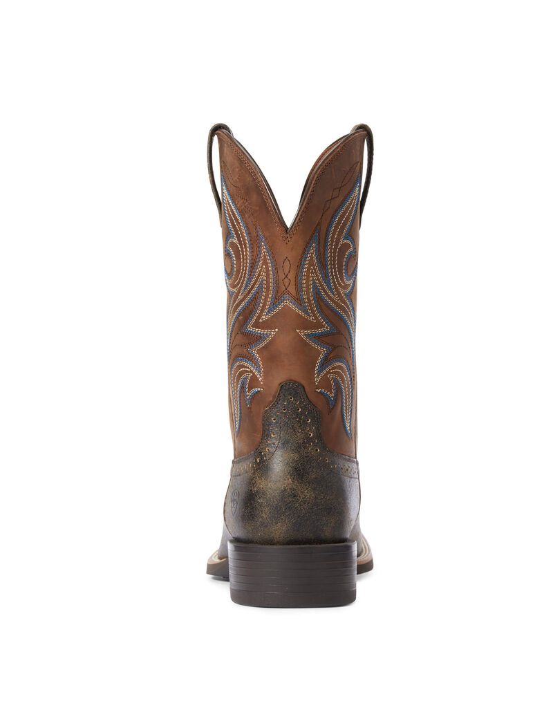 Bottes Western Ariat Sport Knockout Marron | 358409FWP