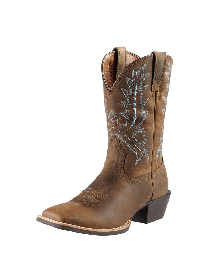 Bottes Western Ariat Sport Outfitter Marron | 386549EZG