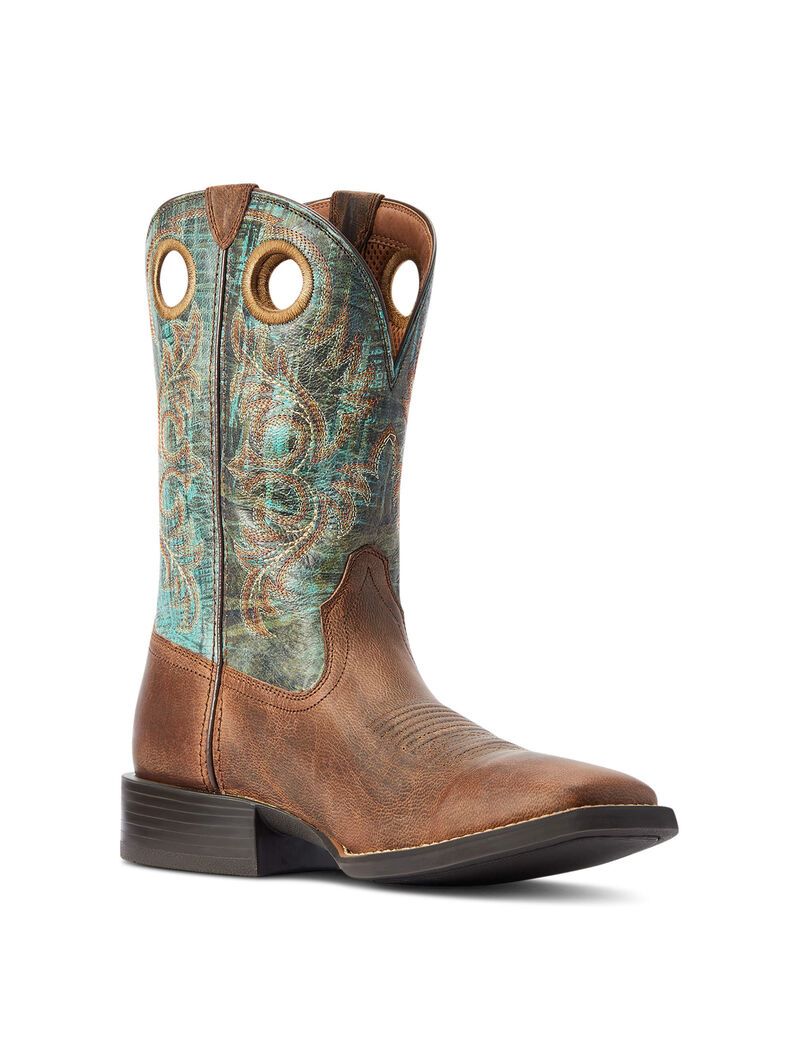 Bottes Western Ariat Sport Rodeo Marron | 460819PZF