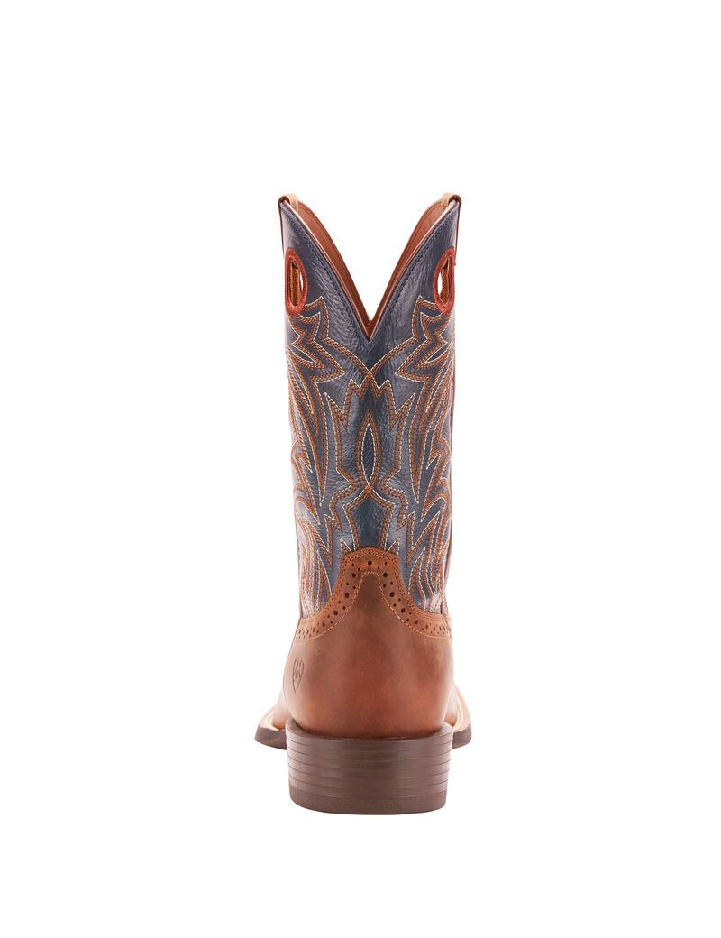 Bottes Western Ariat Sport Sidebet Marron | 437869DUN