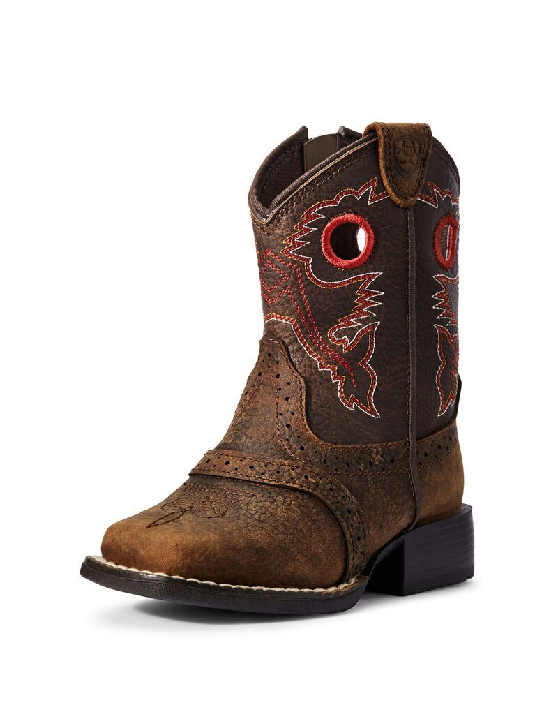 Bottes Western Ariat Stompers Beaumont Marron | 876905QTN