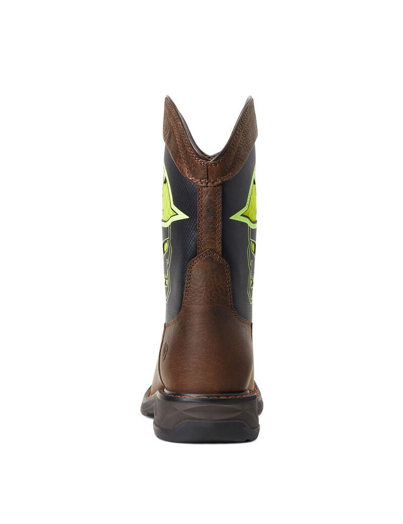 Bottes Western Ariat Workhog Xt Venttek All-nighter Rouge | 246078BZW