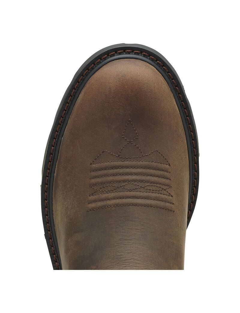 Bottes de Travail Ariat Groundbreaker Marron | 984061UNW