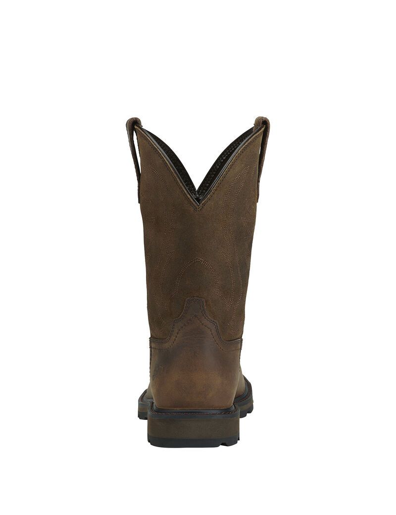 Bottes de Travail Ariat Groundbreaker Marron | 984061UNW