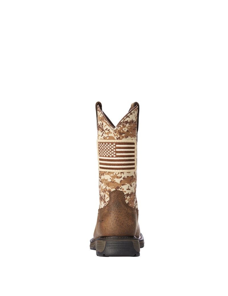 Bottes de Travail Ariat WorkHog Patriot Multicolore | 284657WXC