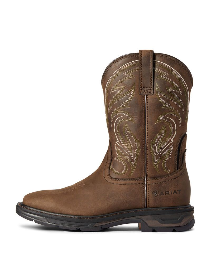 Bottes de Travail Ariat WorkHog XT Cottonwood Marron | 745013NKE