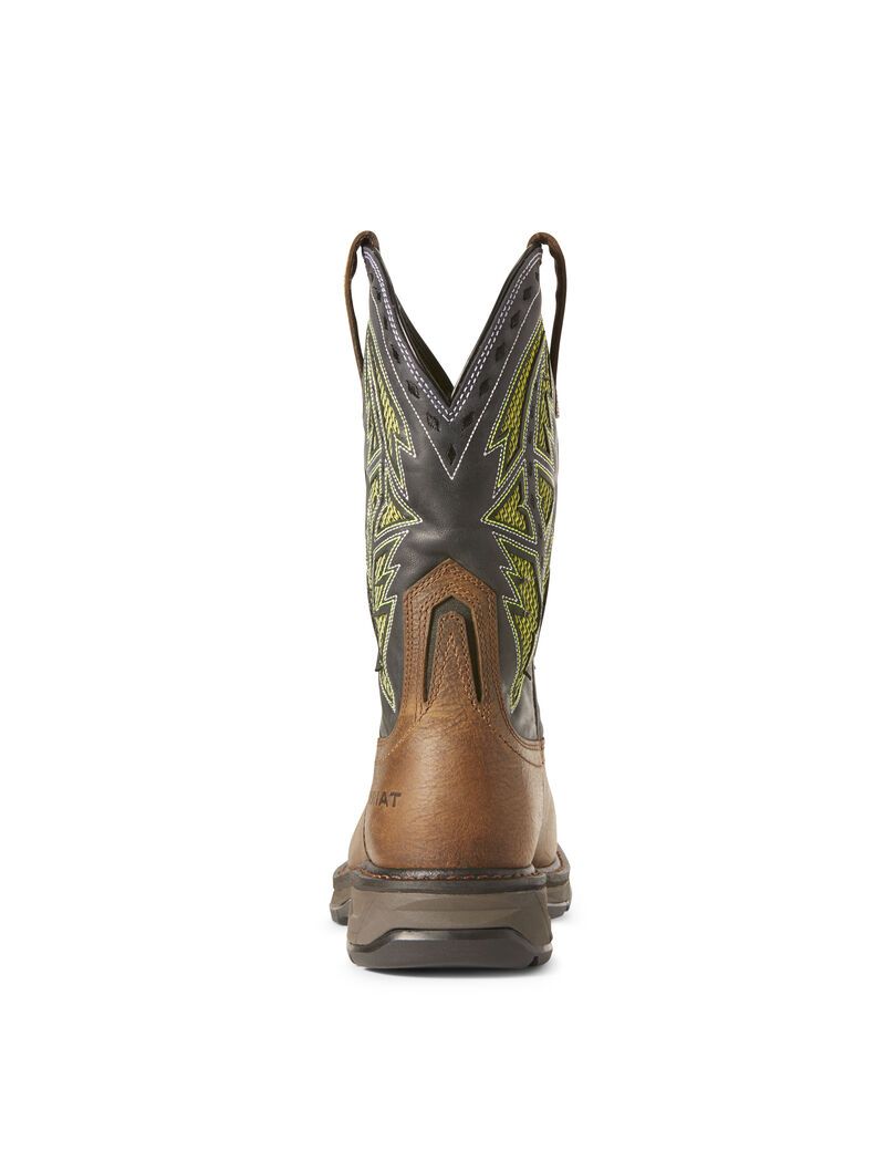 Bottes de Travail Ariat WorkHog XT VentTEK Spear Carbon Embout Marron | 157609JIO