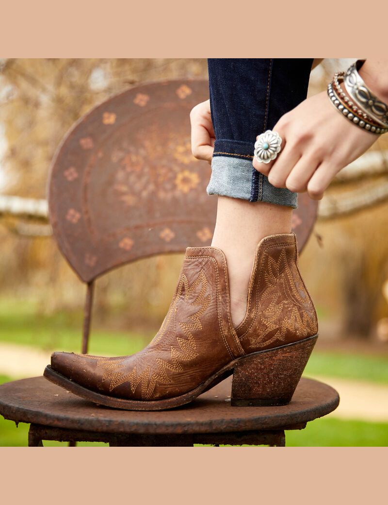 Bottines Ariat Dixon Western Marron | 264190HAO