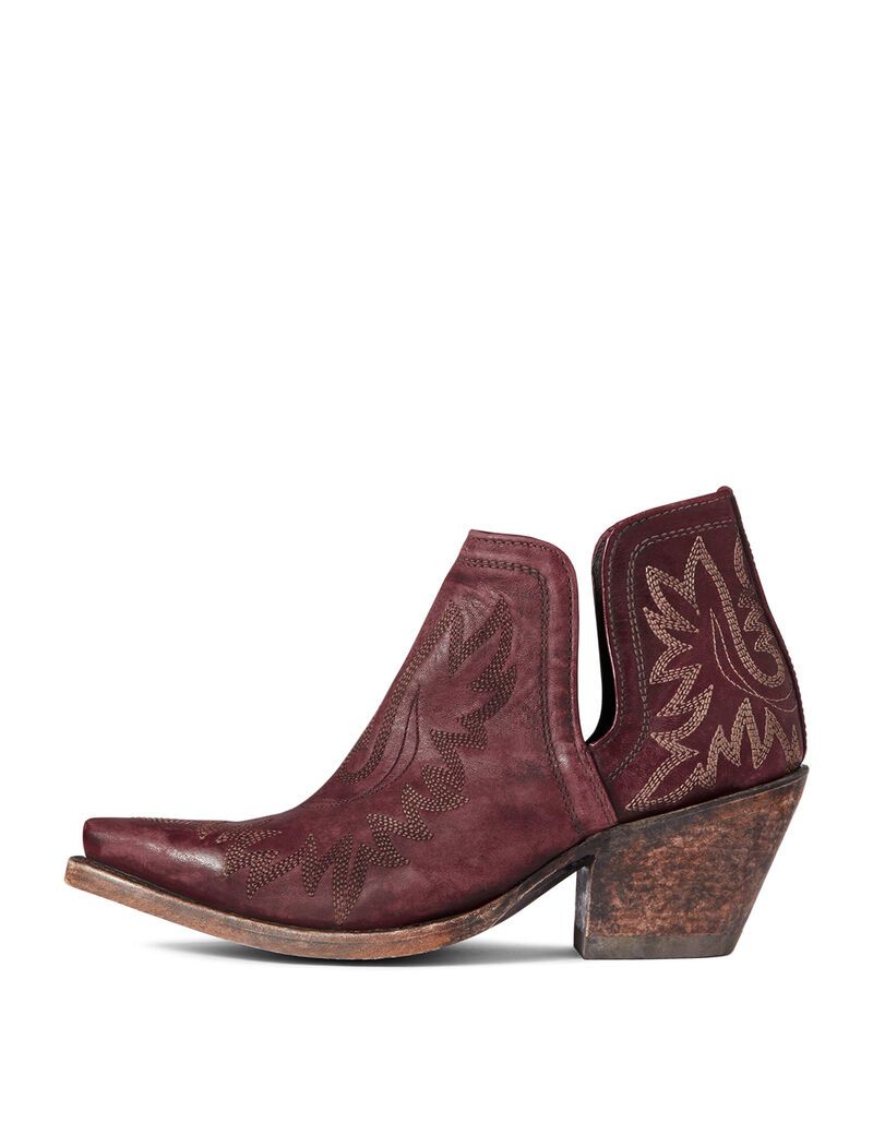 Bottines Ariat Dixon Western Rouge | 096378AKQ