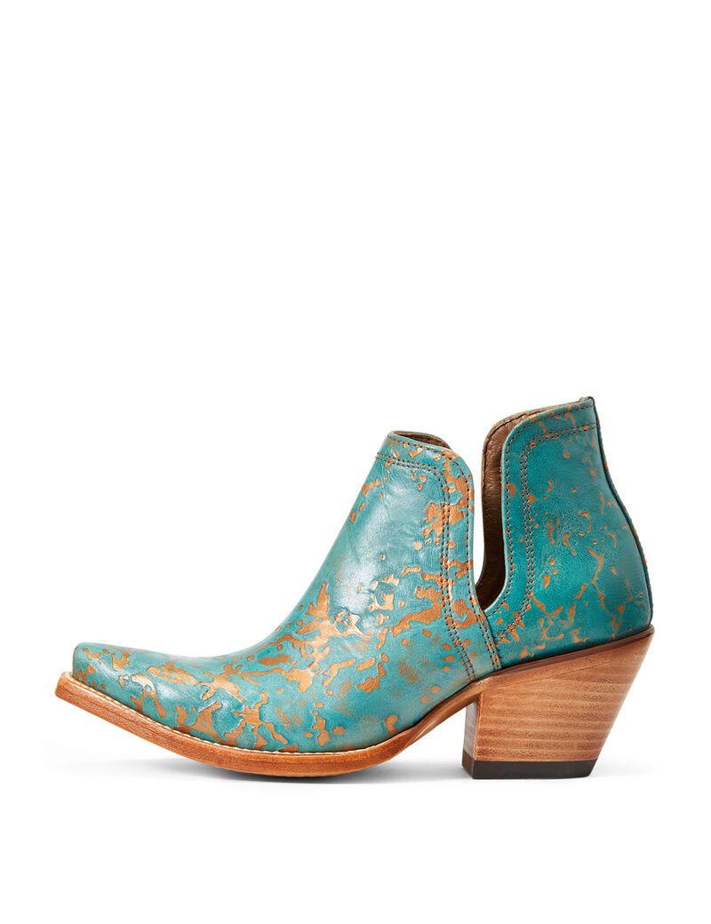 Bottines Ariat Dixon Western Turquoise | 986042DSW