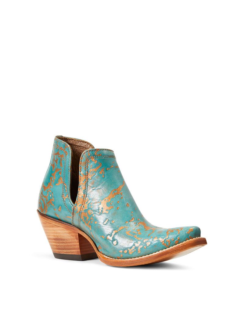 Bottines Ariat Dixon Western Turquoise | 986042DSW