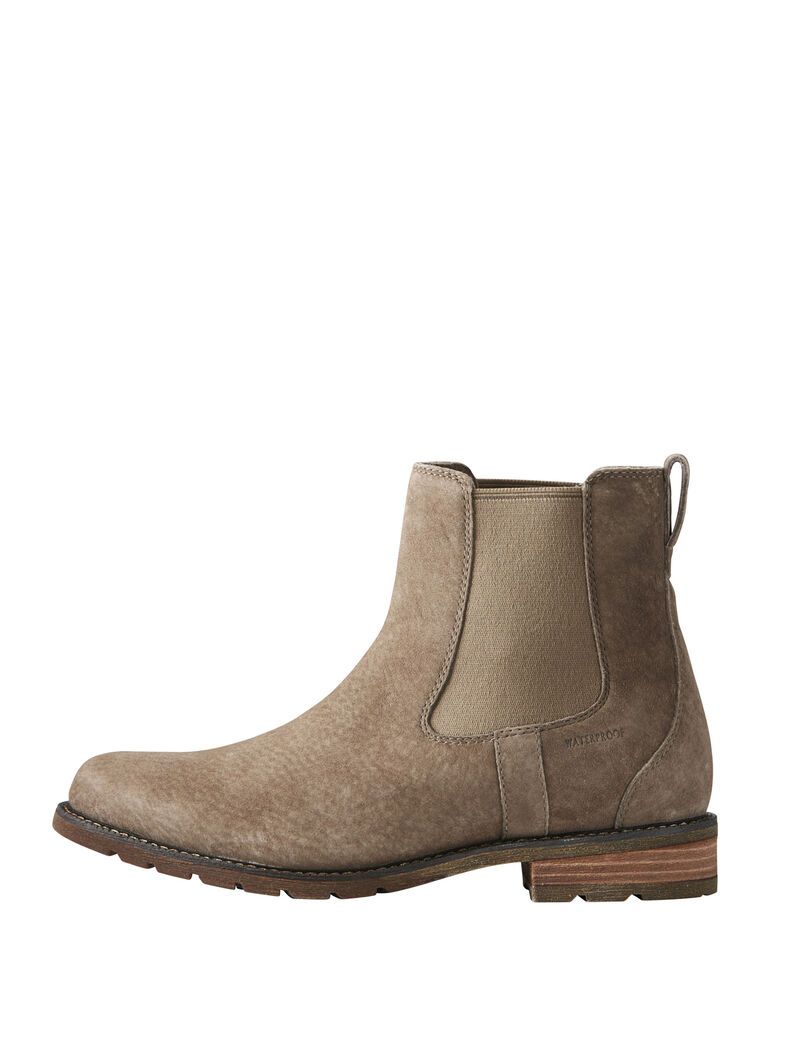 Bottines Ariat Wexford Imperméables Grise Marron | 084956YKL