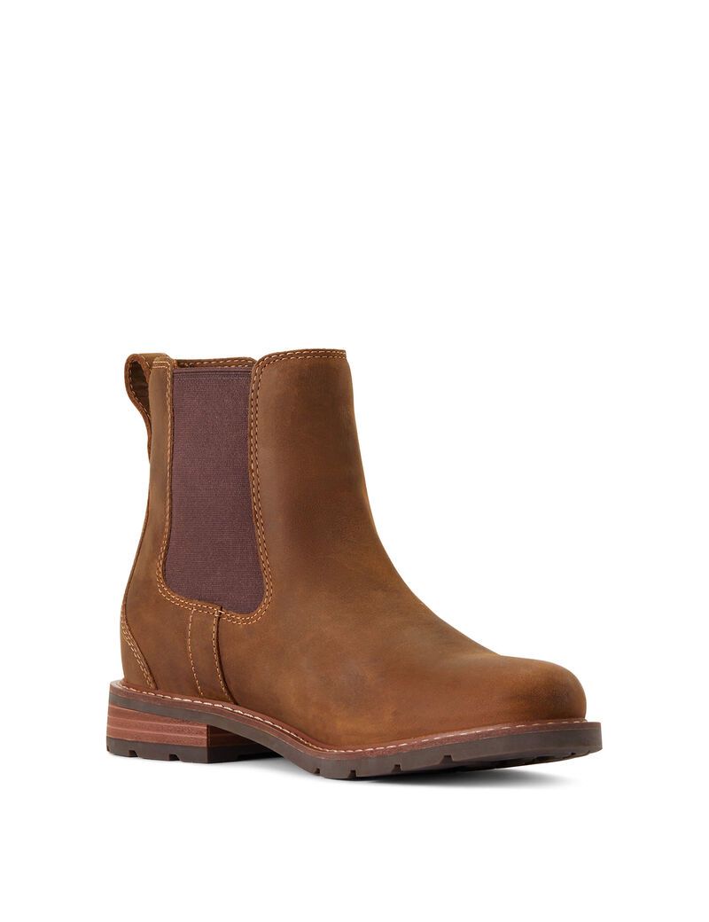 Bottines Ariat Wexford Imperméables Marron | 567439KAC