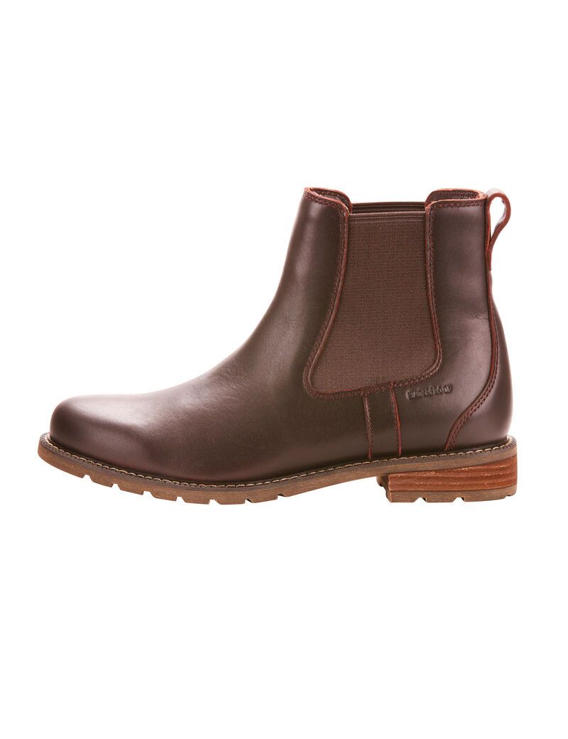 Bottines Ariat Wexford Imperméables Marron Foncé | 815720BCF