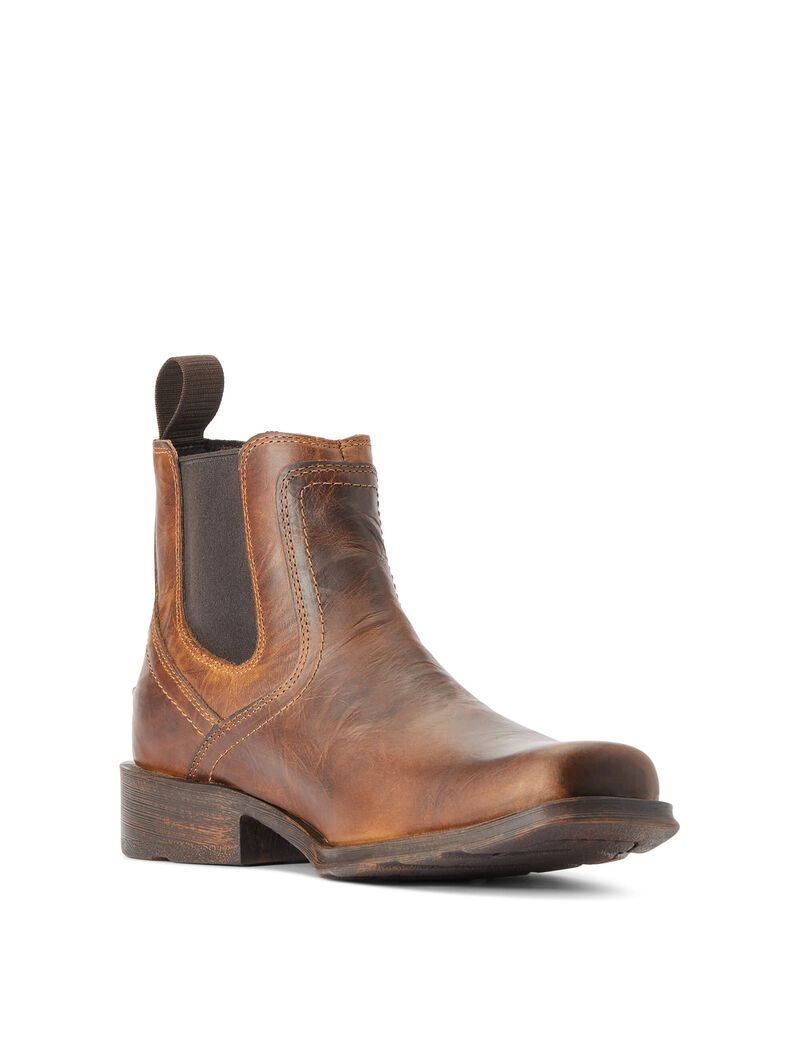 Bottines Chelsea Ariat Midtown Rambler Marron | 483912AWX