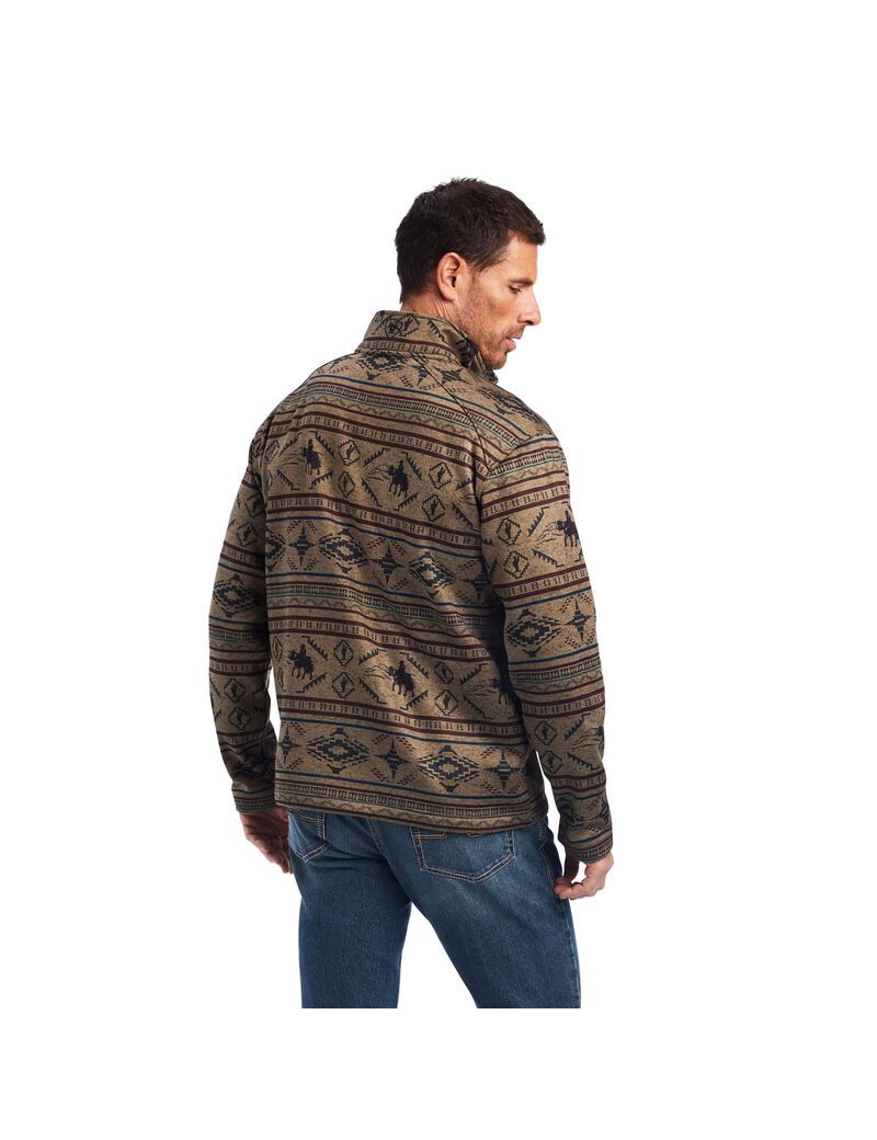 Cardigan Ariat Caldwell Full Zip Multicolore | 760814WIN