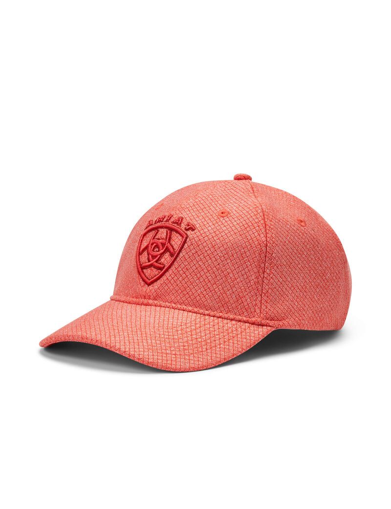 Casquettes Ariat Center Shield Logo Orange | 084315YEL