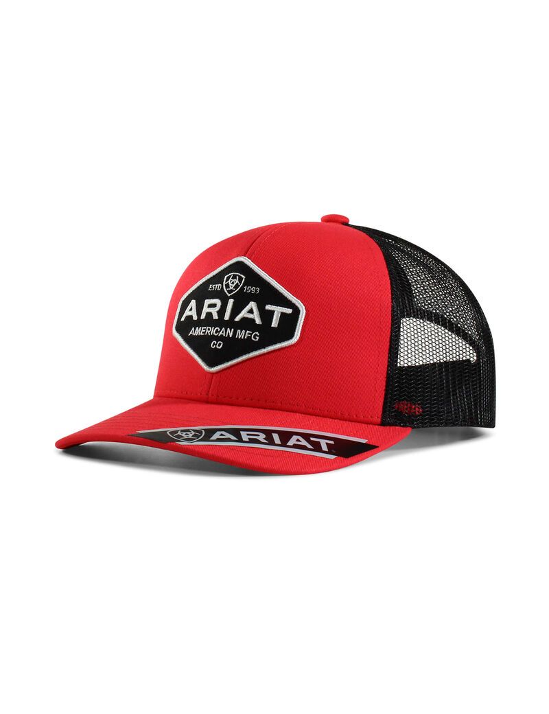 Casquettes Ariat Hexigon Logo Noir | 805429YHM