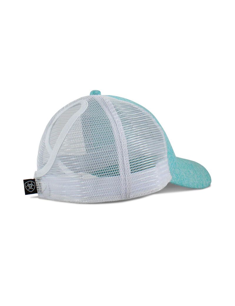 Casquettes Ariat Logo Patch Turquoise | 490153NVI