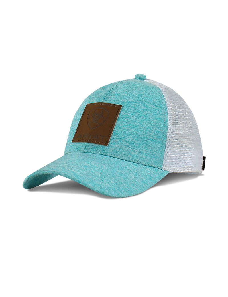 Casquettes Ariat Logo Patch Turquoise | 490153NVI