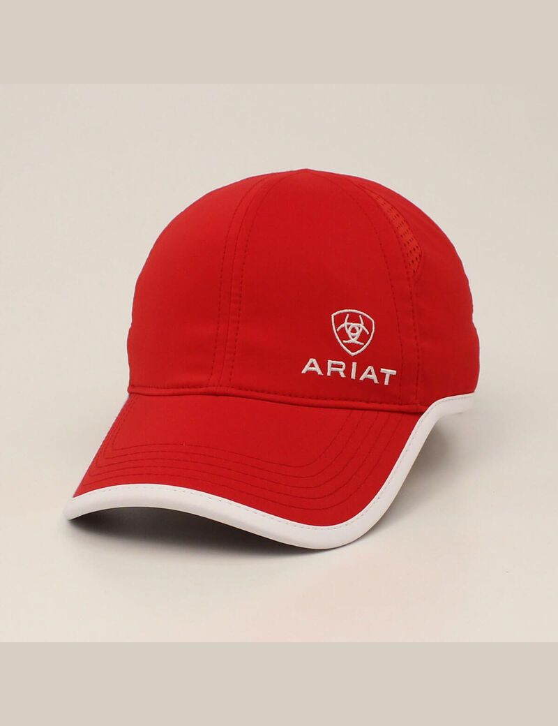 Casquettes Ariat Offset logo trim Rouge | 934570JLA