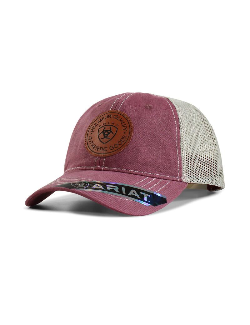 Casquettes Ariat Round logo patch Rose | 968374UZG