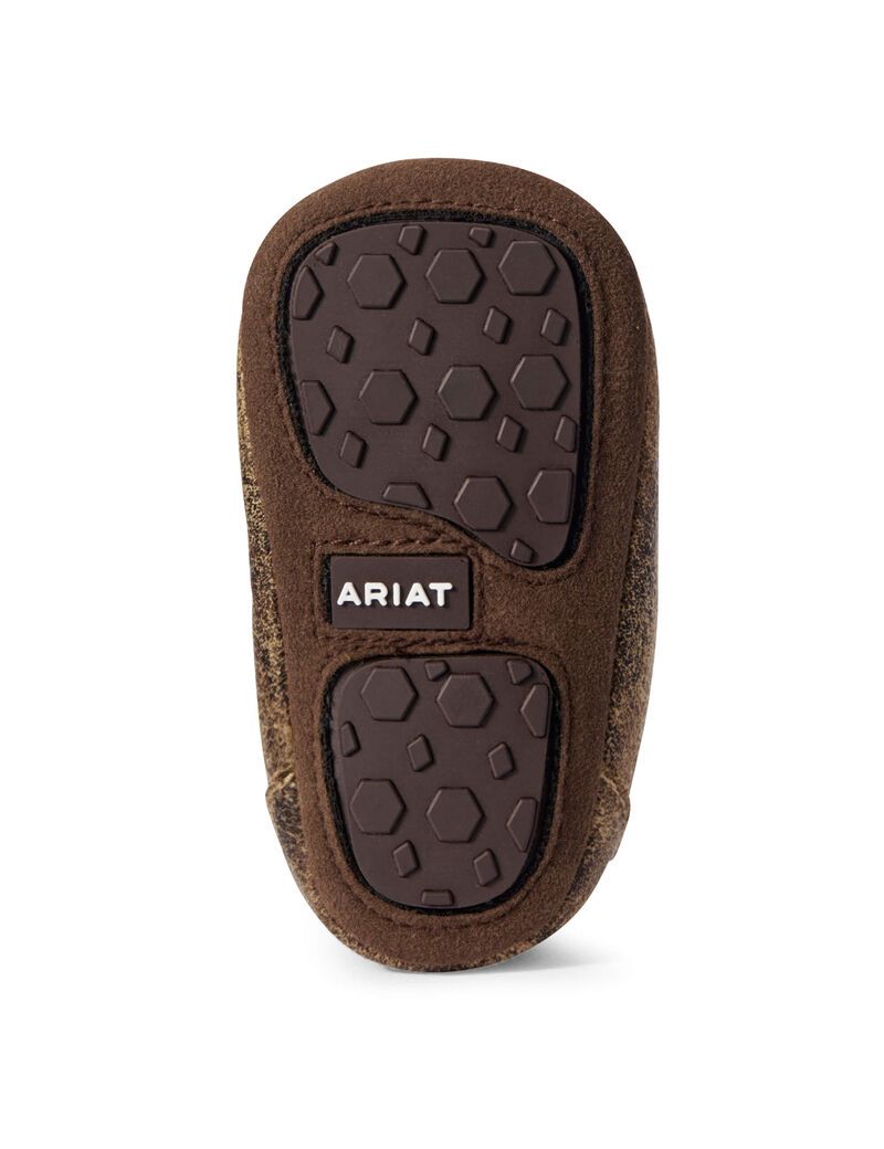 Chaussures Casual Ariat Infant Lil' Stompers Memphis Spitfire Marron | 214830DHX