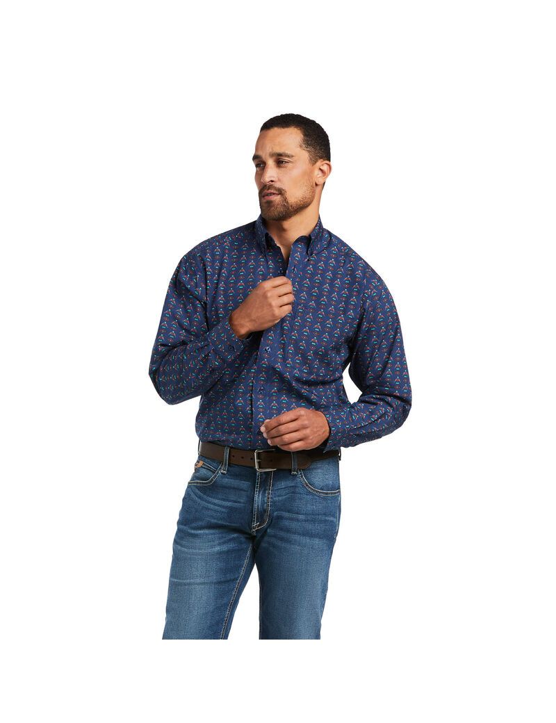 Chemises De Costume Ariat Damien Classiche Fit Multicolore | 431765AHD