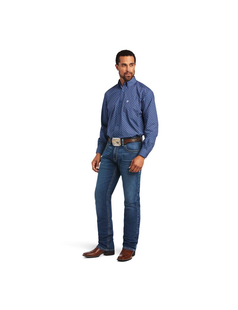 Chemises De Costume Ariat Fitz Classiche Fit Multicolore | 357692KUT