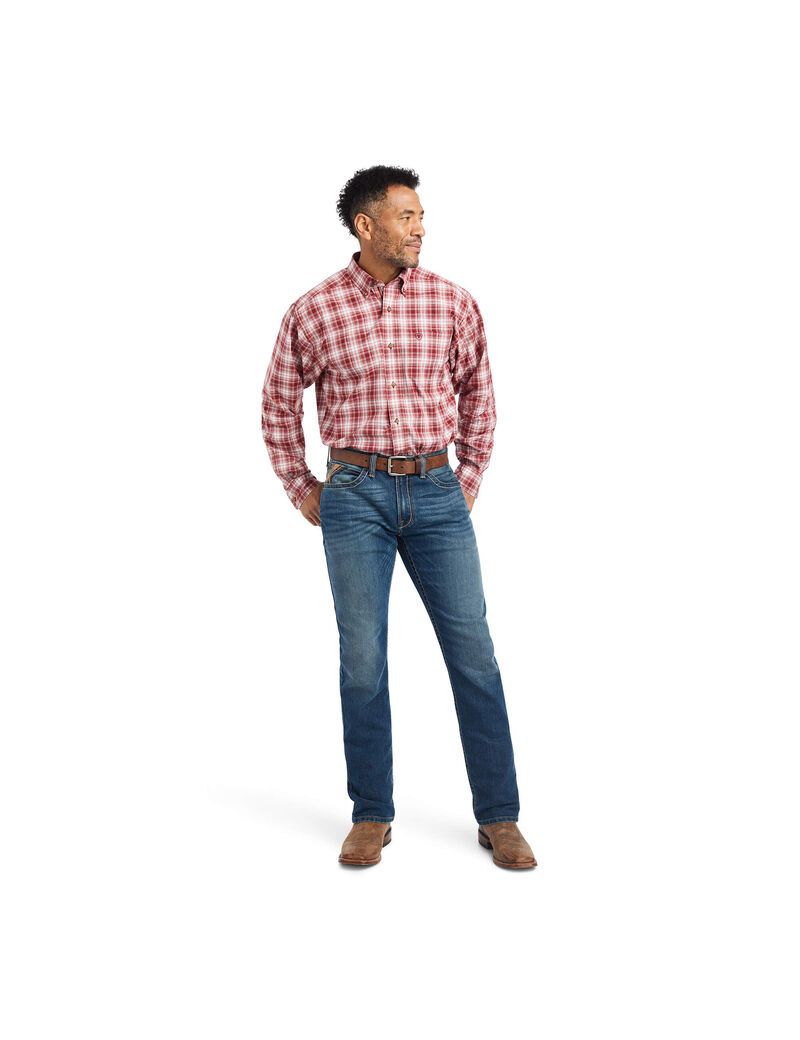 Chemises De Costume Ariat Pro Series Keegan Stretch Classiche Fit Multicolore | 136752KPU