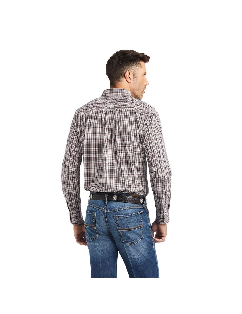 Chemises De Costume Ariat Relentless Resolute Stretch Classiche Fit Violette | 592371UJP