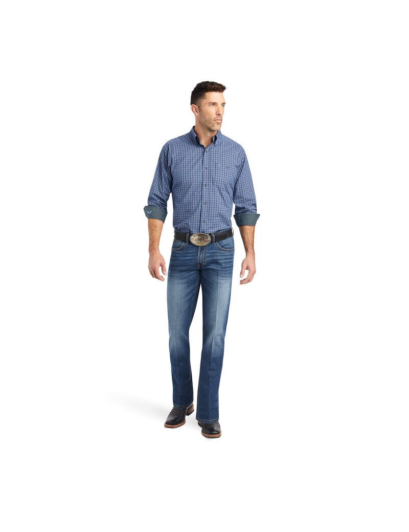 Chemises De Costume Ariat Relentless Reverence Stretch Classiche Fit Multicolore | 835690YOJ