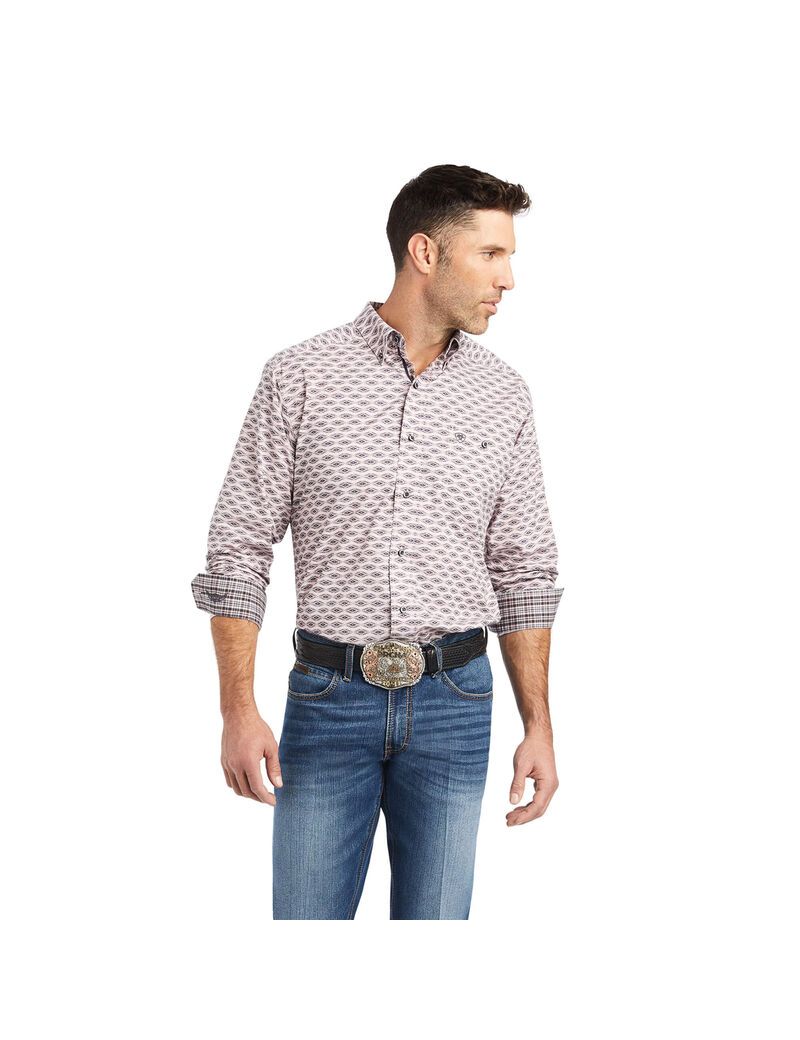 Chemises De Costume Ariat Relentless Superior Stretch Classiche Fit Violette | 853461FVR