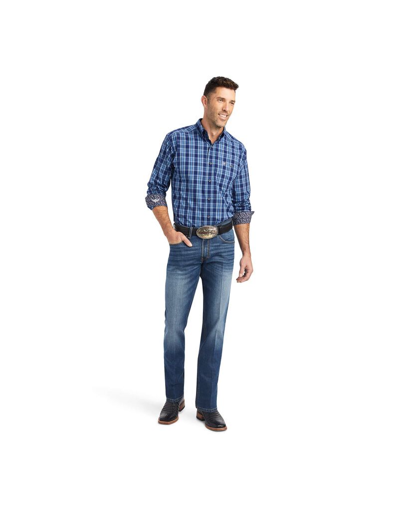 Chemises De Costume Ariat Relentless Timeless Stretch Classiche Fit Multicolore | 071692FUA