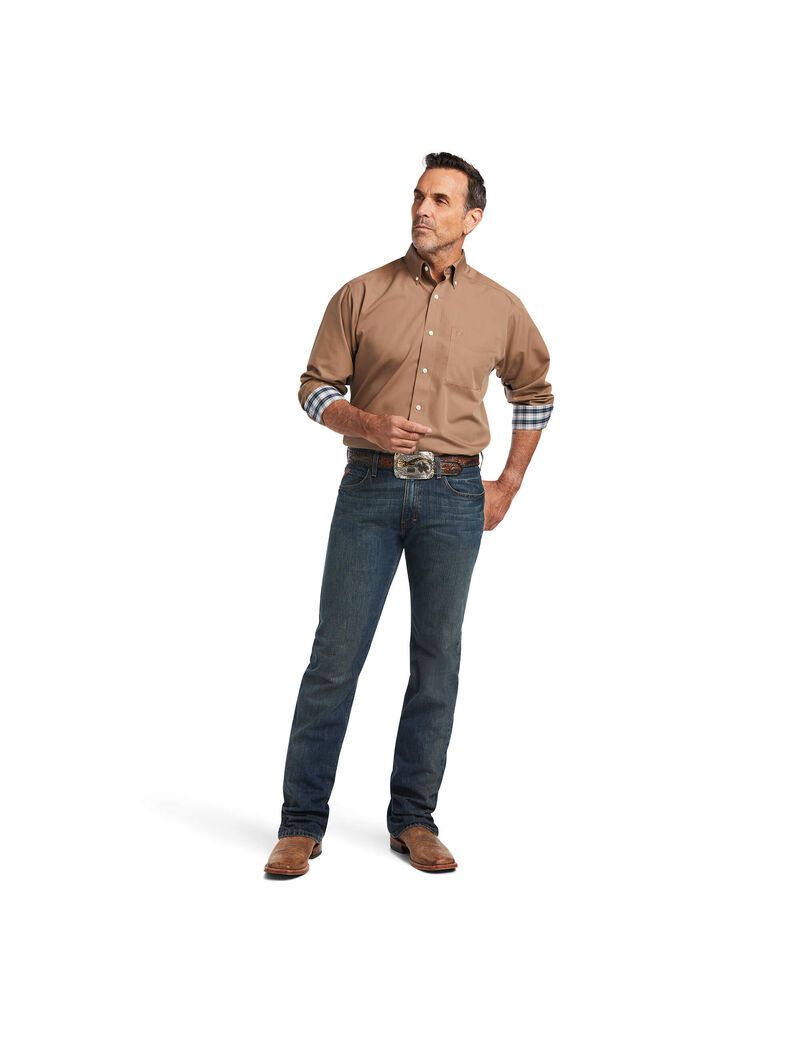 Chemises De Costume Ariat Wrinkle Free Solid Classiche Fit Multicolore | 246085NWM