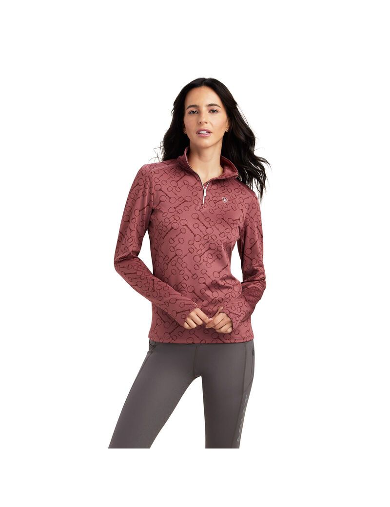 Couches Intermédiaires Ariat Prophecy 1/4 Zip Multicolore | 519238ZFX