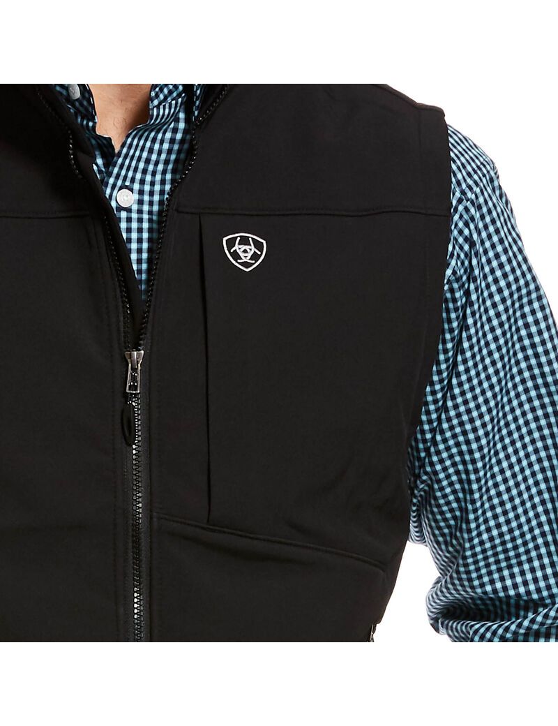 Gilet Ariat Logo 2.0 Softshell Noir | 275304BKS