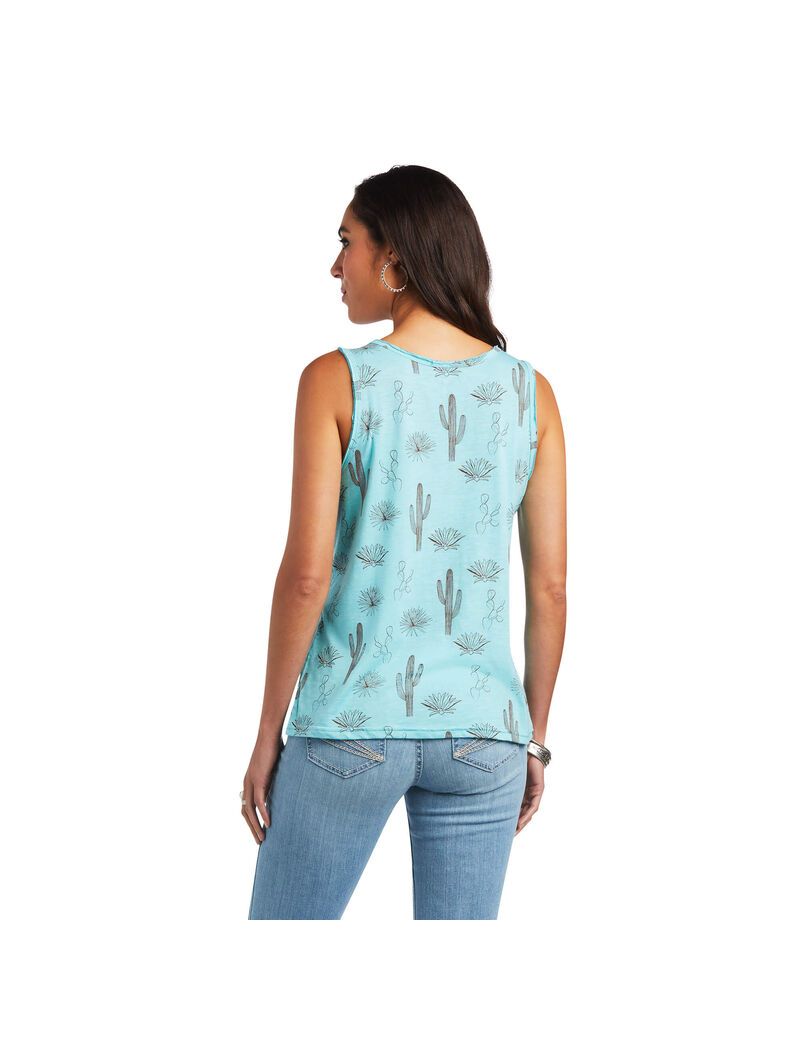 Hauts Ariat Cactus Desert Tank Multicolore | 298651MED