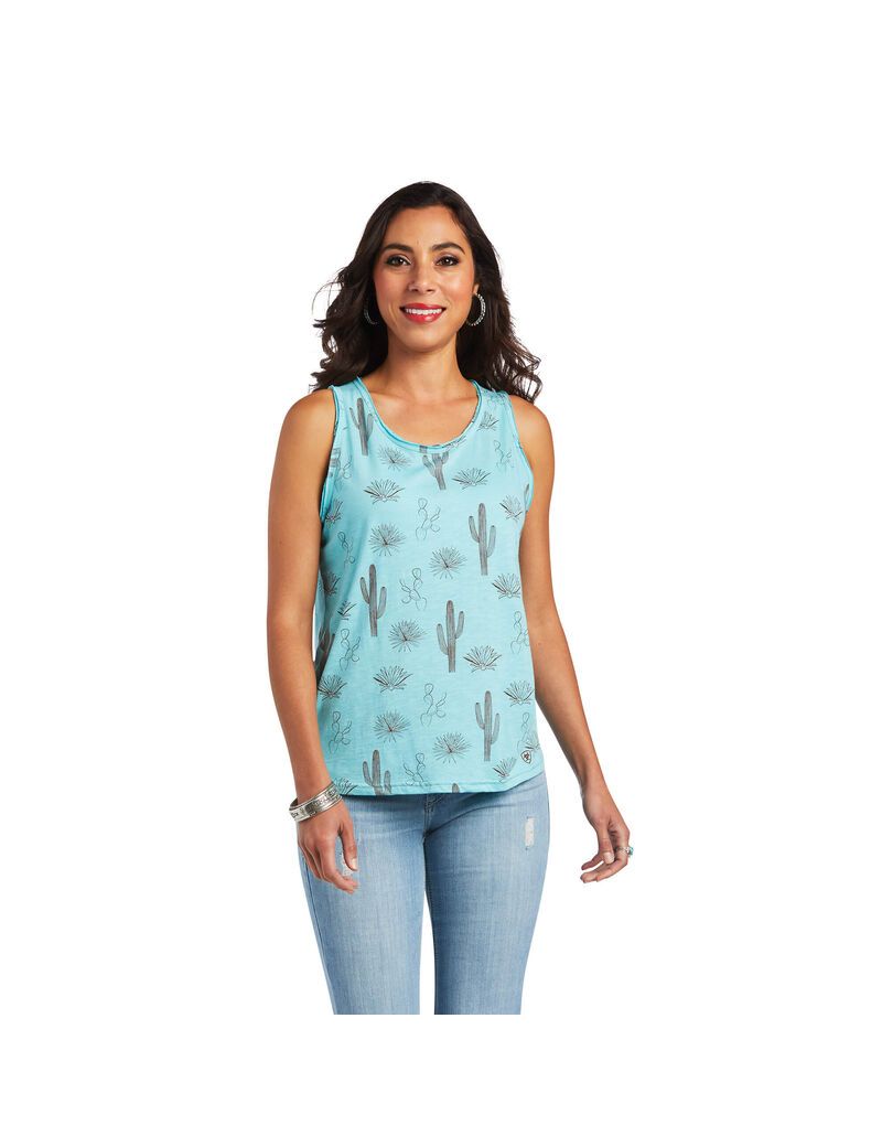 Hauts Ariat Cactus Desert Tank Multicolore | 298651MED