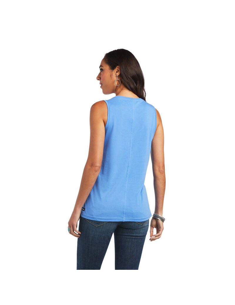 Hauts Ariat Element Tank Bleu | 649158AJF