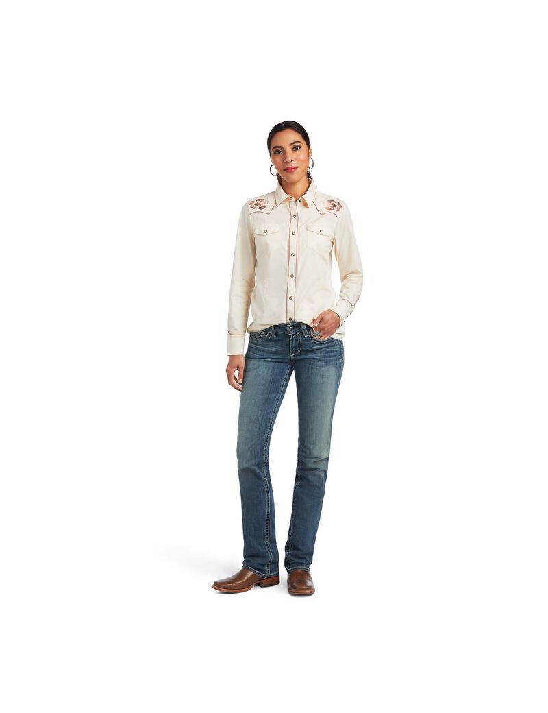 Hauts Ariat REAL Georgia Blanche | 571932DIW