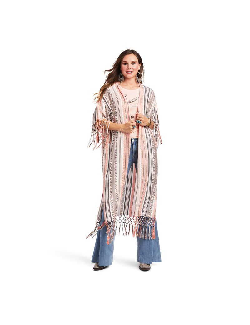 Hauts Ariat Sunset Kimono Wrap Multicolore | 894731EQM