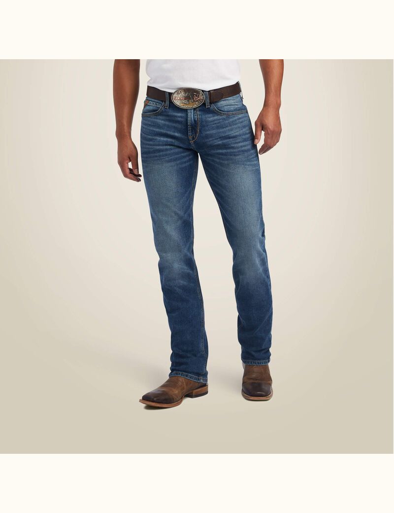 Jean Ariat M7 Slim Madera Droit Multicolore | 345691TNX