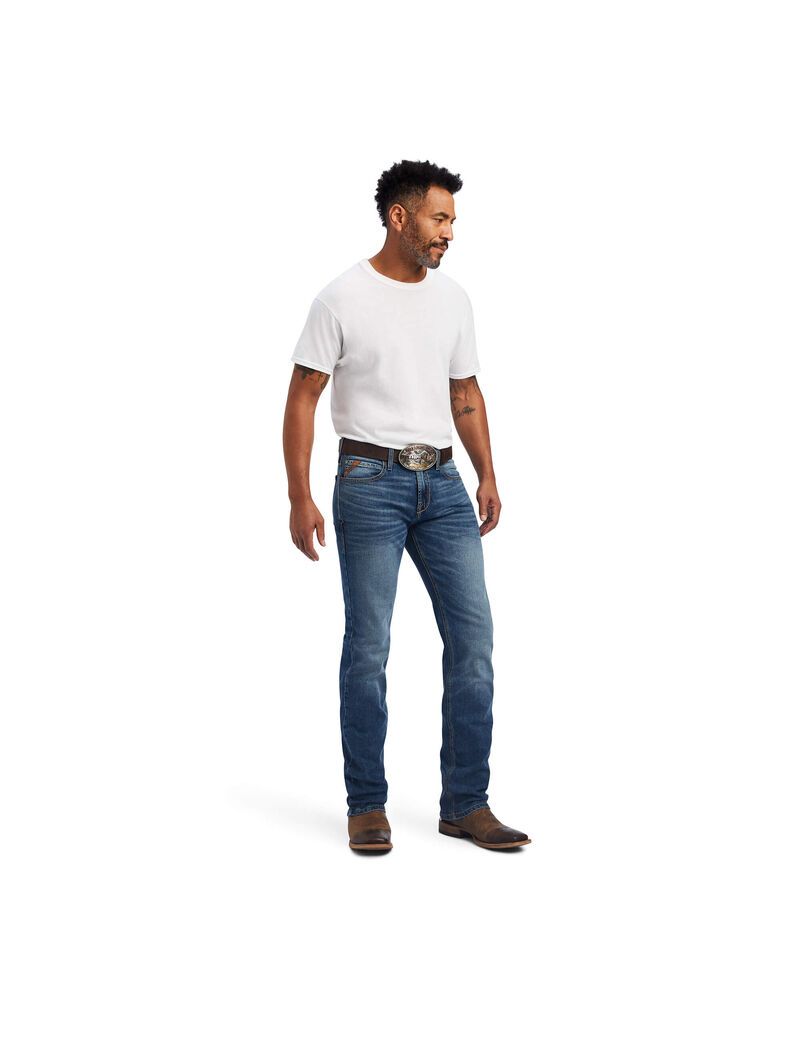 Jean Ariat M7 Slim Madera Droit Multicolore | 345691TNX