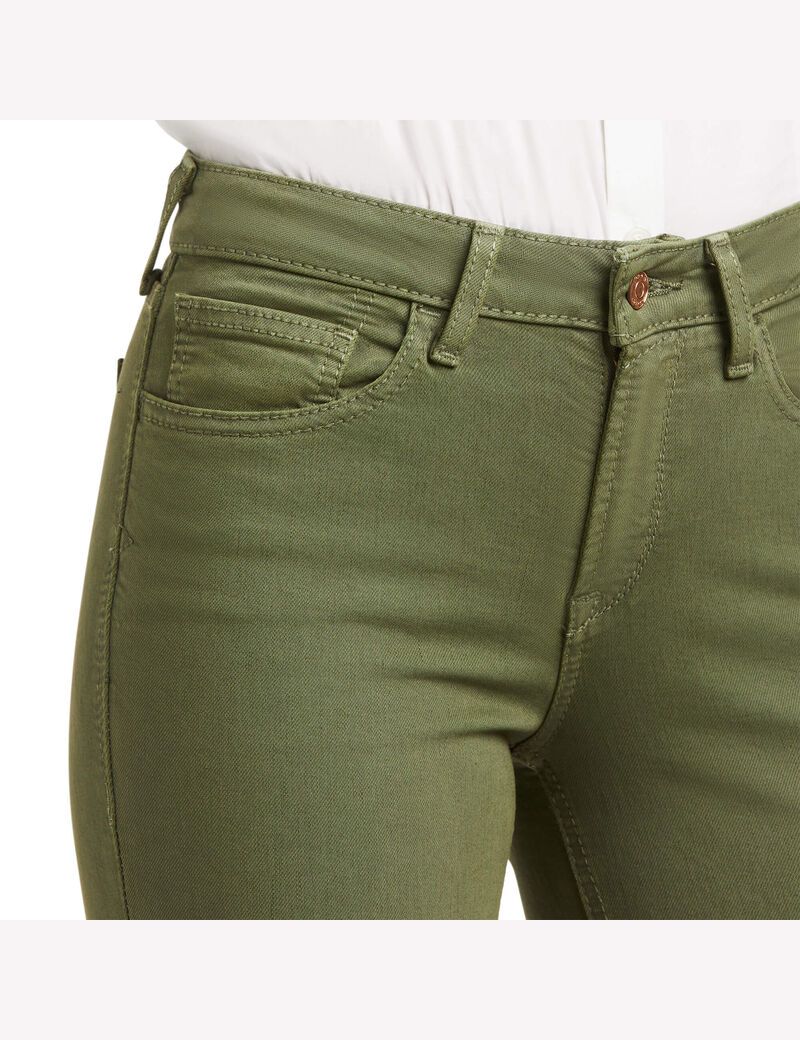 Jean Ariat Slim Trouser Ella Larges Leg Vert | 065734CPD