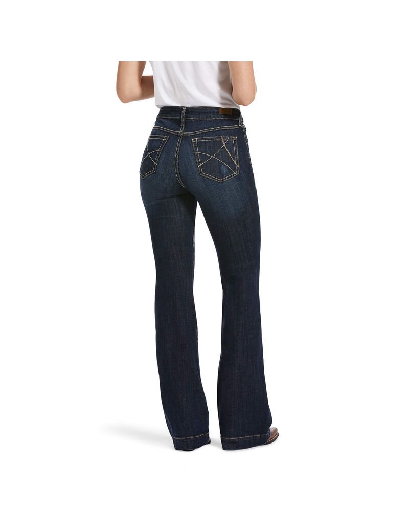 Jean Ariat Slim Trouser Ella Larges Leg Multicolore | 794251INU