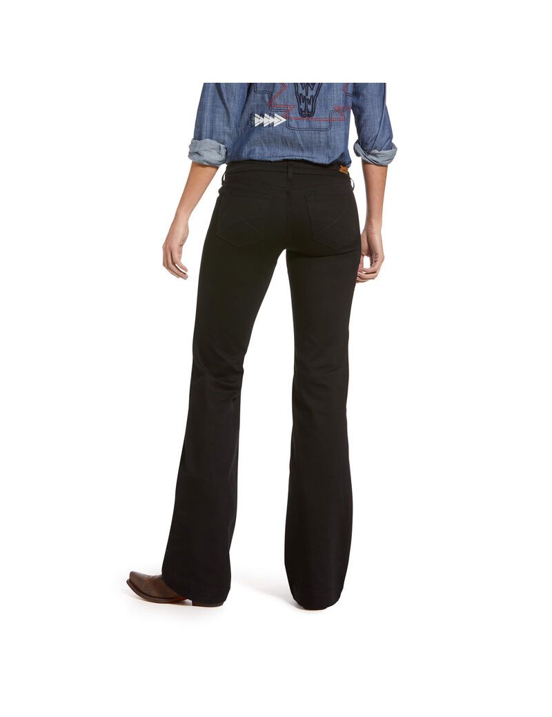 Jean Ariat Trouser Mid Rise Forever Larges Leg Pant Multicolore | 527908PRW